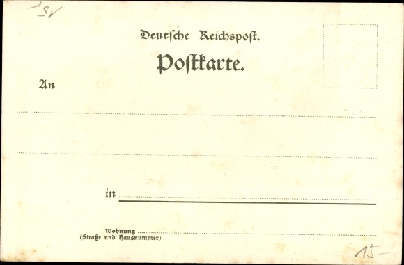 Artist Postcard Von der Wasserkant, girls in costume