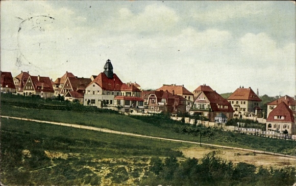 Ansichtkaart Dresden Zuidwest Dölzschen, algemeen beeld