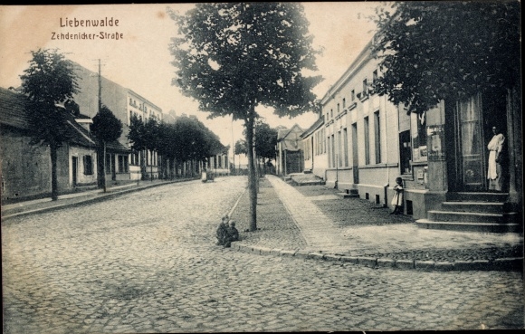 Postcard Liebenwalde in Brandenburg, Zehdenicker Strasse