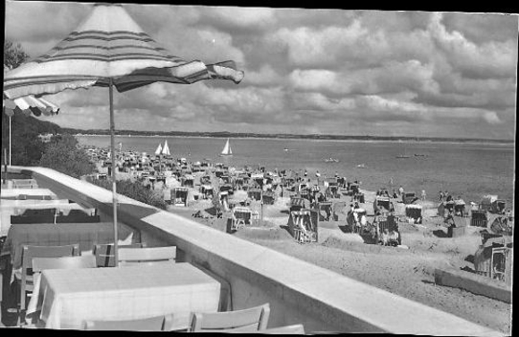 17 Negative Timmendorfer Strand, Kurhaus, Strand, von oben