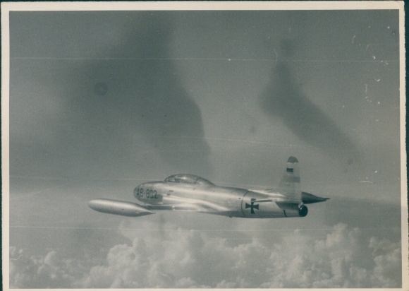 Photo German military aircraft in the air, Bundeswehr, Luftwaffe, AB 802