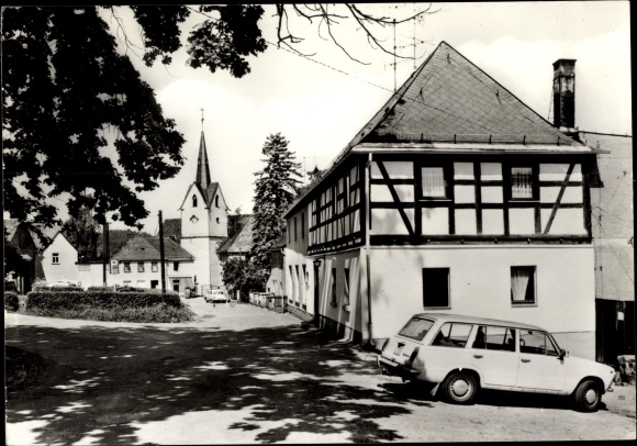 Ak Altensalz Neuensalz in Vogtland, bedrijfsvakantiehuis van de VEB Sternquell-brouwerij Plauen