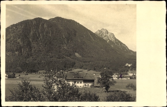 Photo Postcard Piding in Berchtesgadener Land Upper Bavaria, town view