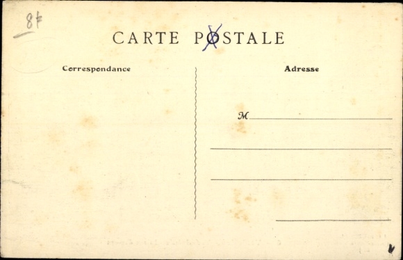 Postcard Veulettes sur Mer Seine Maritime, general view, Upstream Cliff