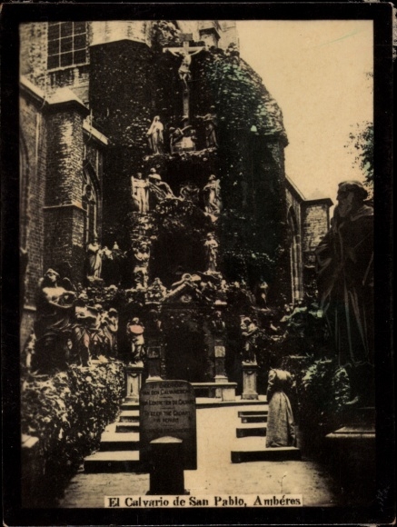 Photo Antwerpen Anvers Flandern, The Calvary of Saint Paul
