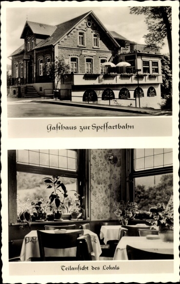 PC Kassel Biebergemünd in Hessen, Inn zur Spessartbahn, interior view