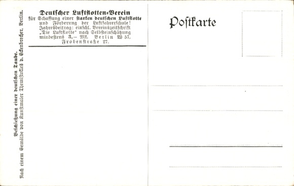 Artist Postcard Eckenbrecher, T. von, Shooting of a German pigeon, Air Fleet Association