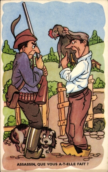 Artysta KP Hunter uderzył koguta, wściekły rolnik