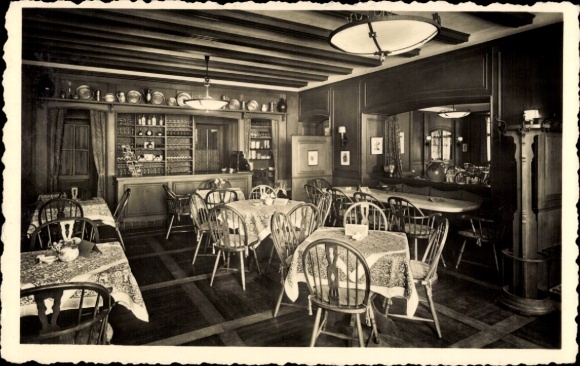 Postcard Baden Baden in the urban district of Baden Württemberg, Kurhaus Weinstube, owner LV Schellerer
