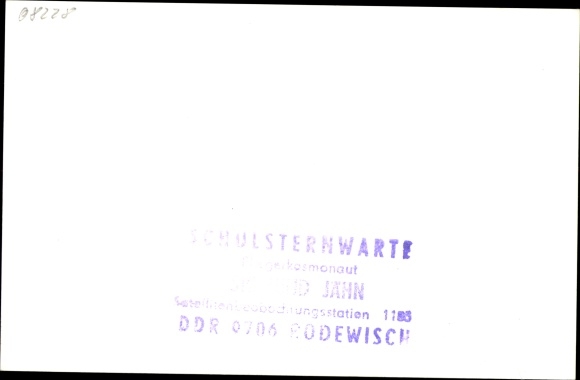 Photo Postcard Rodewisch in Vogtland Saxony, school observatory, Sigmund Jähn