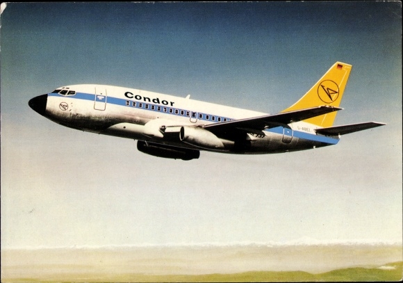 KP Niemiecki samolot pasażerski Condor City Jet, Boeing 737 130