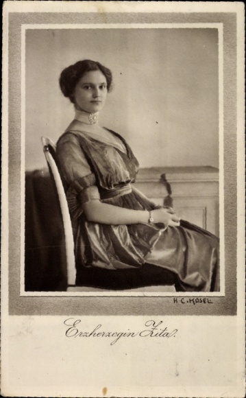 PC Archduchess Zita of Bourbon-Parma, Empress of Austria