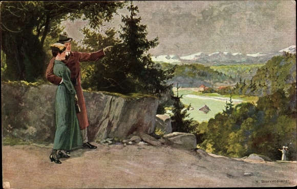 Artist PC Borrmeister, R., young Lenz, young love