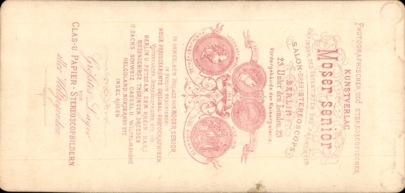 Stereo CdV Ems Kt. Graubünden, Panorama, Kurhaus