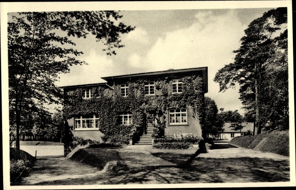 Postcard Streek Sandkrug Hatten in Oldenburg, children&#39;s home