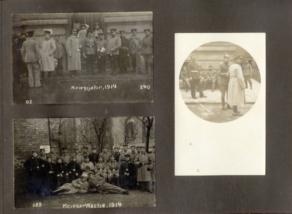 Berlin Military World War 1914/15 kk Eastern Front Red Cross Photo Album. 46 original photos