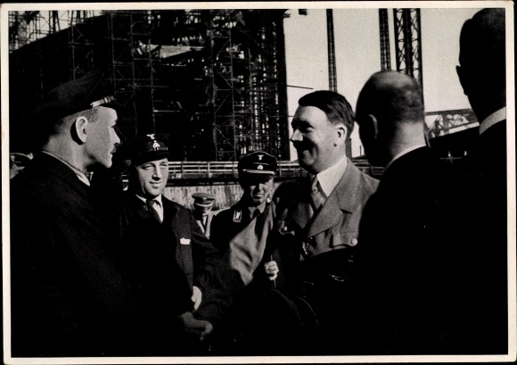 Collective picture Adolf Hitler, shipyard of Blohm &amp; Voss 1834, collective work no. 15 picture 84