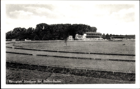 PC Iffezheim am Rhein Baden Württemberg, game on the racecourse