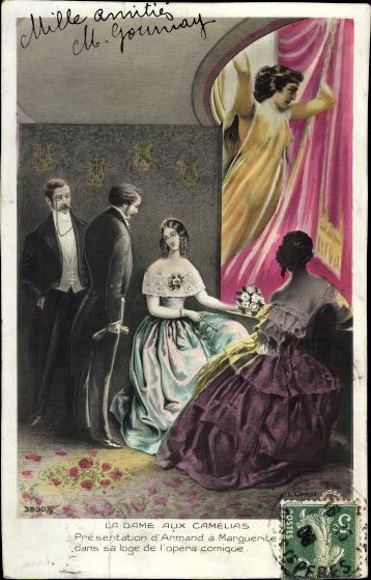6 starych serii KP „La Dame Aux Camélias”