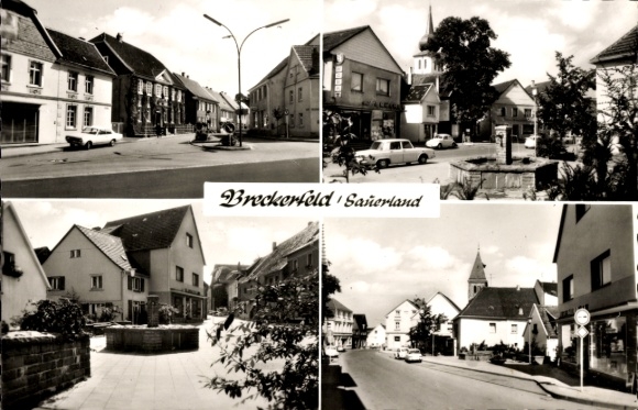 Ak Breckerfeld im Sauerland, Brunnen
