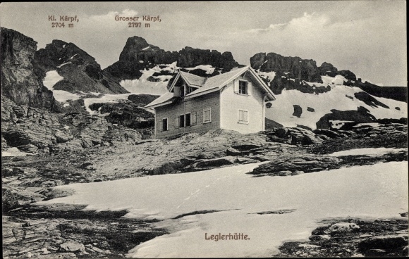 KP Canton Glarus, Leglerhütte, Kleiner i Großer Kärpf