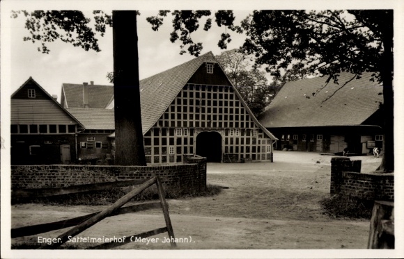 Ak Enger in Westfalen, Sattelmeierhof, Meyer Johann