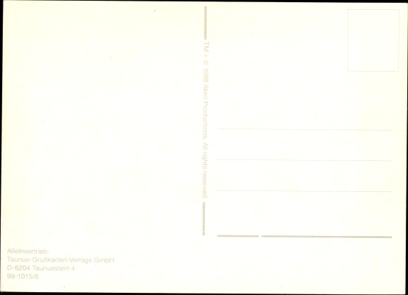 Postcard Alf, stress let go