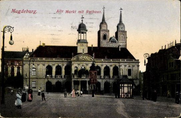 50 Ak Magdeburg Elbe, diverse Ansichten, kleinformatig