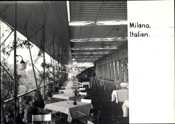 Photo Milano Milan Lombardia, terrace, restaurant