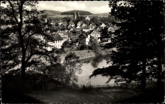 PC Hilchenbach in Westphalia, partial view