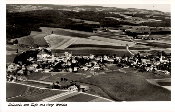 Ak Steinach in Niederbayern, Fliegeraufnahme