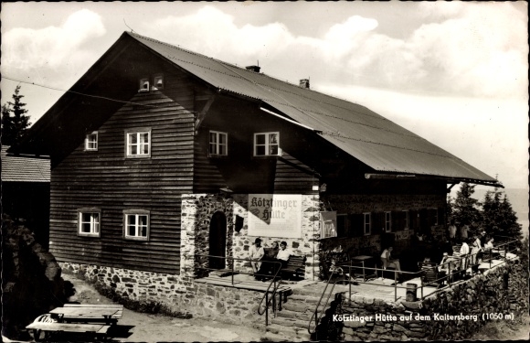 Ak Bad Kötzting im Bayerischen Wald, Kötztinger Hütte a. d. Kaitersberg