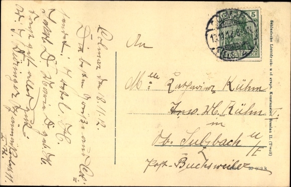 PC Colmar Kolmar Elsass Haut Rhin, lot at the water tower with Bartholdi monument