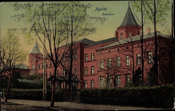 Postcard Kyritz in the Prignitz, seminar