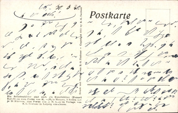 Papiersnitkunstenaar Ak Diefenbach, Goddelijke Jeugd 1, gedeeltelijke afbeelding 6, meisje