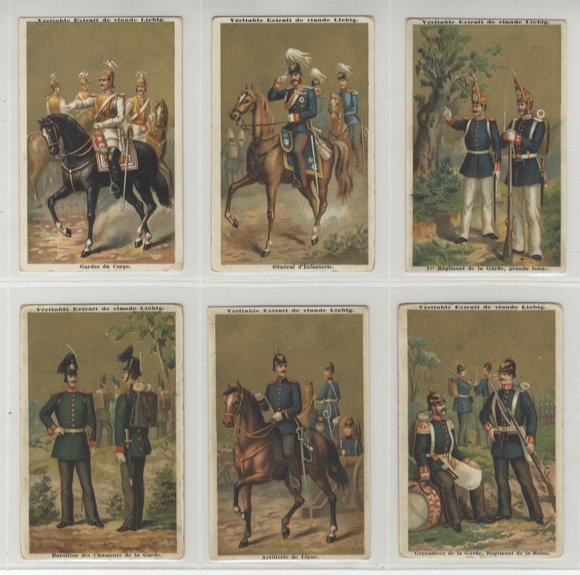 Liebig Pictures Series A 52 Army II (German) 1883