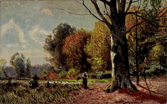 Artist Postcard Degi, Autumn Mood by GM Menzold