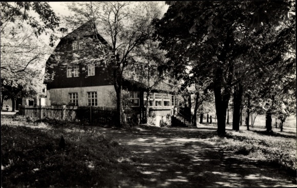 Ak Hartmannsdorf in Sachsen, Talsperren Café