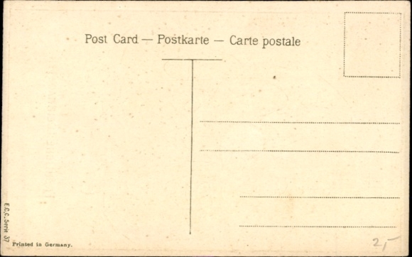 Postcard Congratulations Christmas, children, muff, fir branches