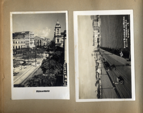 Photo album Brazil Rio Sao Paulo Recife, over 70 original photos around 1940