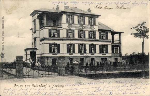 Ak Hamburg Wandsbek Volksdorf, rusthuis Bethanien