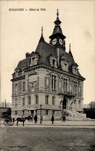 Ak Essonnes Essonne, Das Rathaus