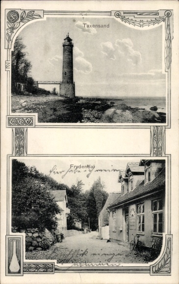 Passepartout PC Denmark, lighthouse, Taxensand