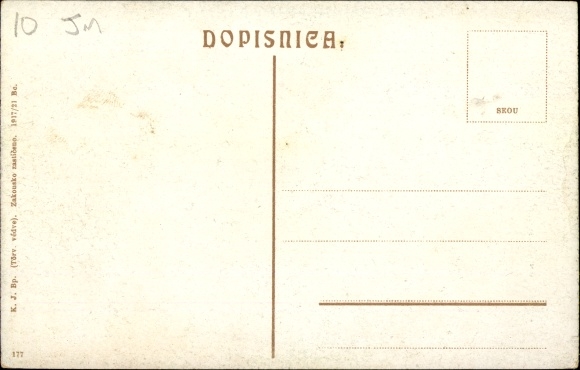 Postcard Bosanski Brod Bosnia and Herzegovina, railway station