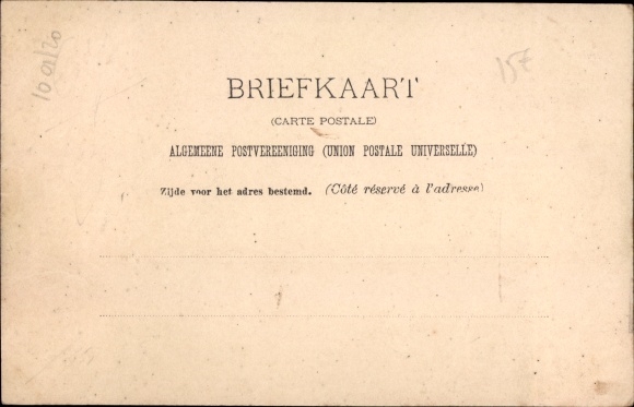 Ansichtkaart Meppel Drenthe Nederland, treinstation