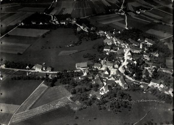 foto Rohrdorf Meßkirch in Oberschwaben Baden, luchtfoto