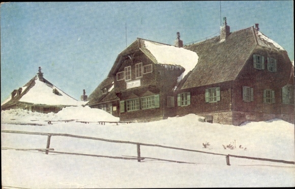 Postcard Salla Styria, Stubalpe, Gaberlhaus, Winter