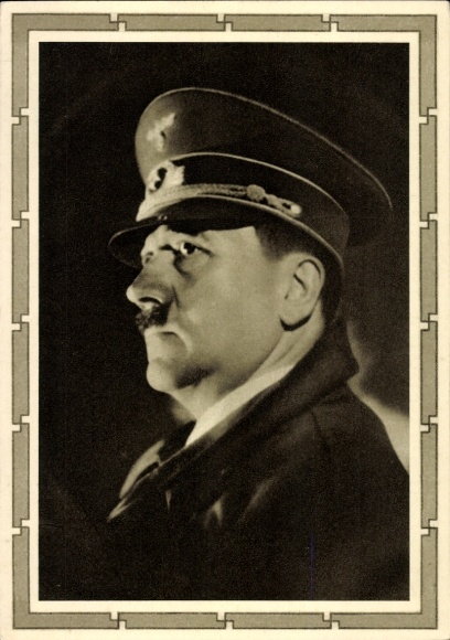 Postwaardestuk Ak Führer en Rijkskanselier Adolf Hitler, portret