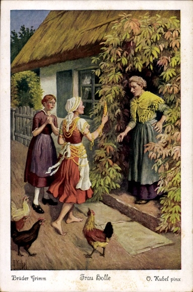 Artysta KP Kubel, Otto, Frau Holle, Bajki braci Grimm