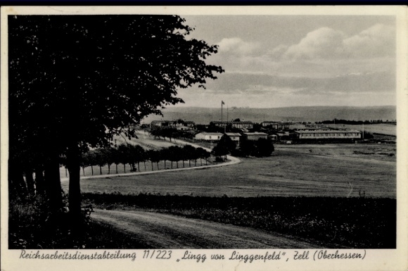PC Zell Romrod in Hesse, Reich Labor Service Department 11/223 Lingg von Linggenfeld, RAD